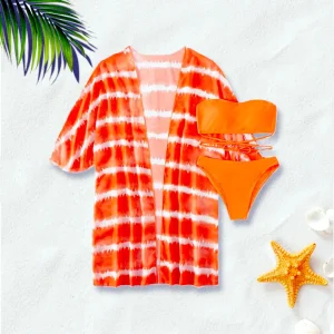 Traje de Baño de Tres Piezas
